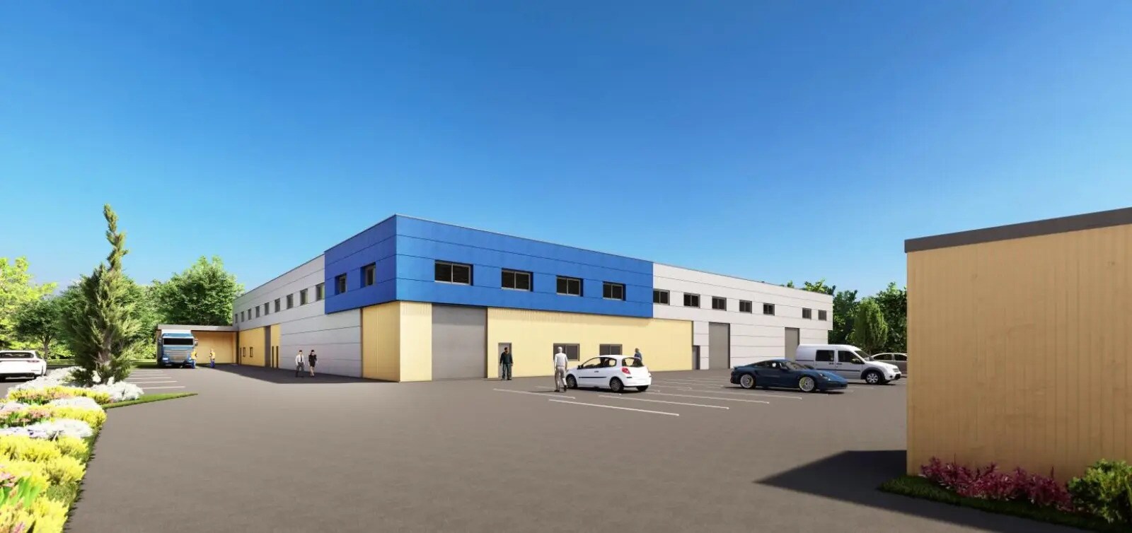 Local d’activités dans Persan à louer Photo de l’immeuble– Image 1 sur 5