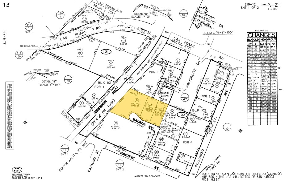 169 Balboa St, San Marcos, CA à louer - Plan cadastral – Image 2 sur 3