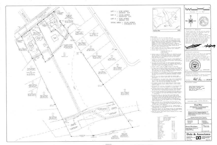 0 Lebanon Pike, Nashville, TN à vendre - Plan de site – Image 2 sur 2
