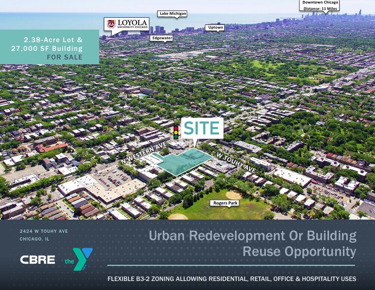 2424 W Touhy Ave, Chicago, IL à vendre - Photo de l’immeuble – Image 2 sur 8