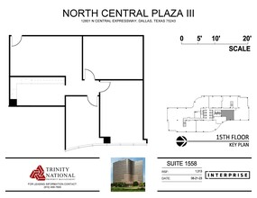 12801 N Central Expy, Dallas, TX à louer Plan d’étage– Image 1 sur 1