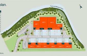 Etruria Valley, Stoke On Trent à louer Plan de site– Image 2 sur 3