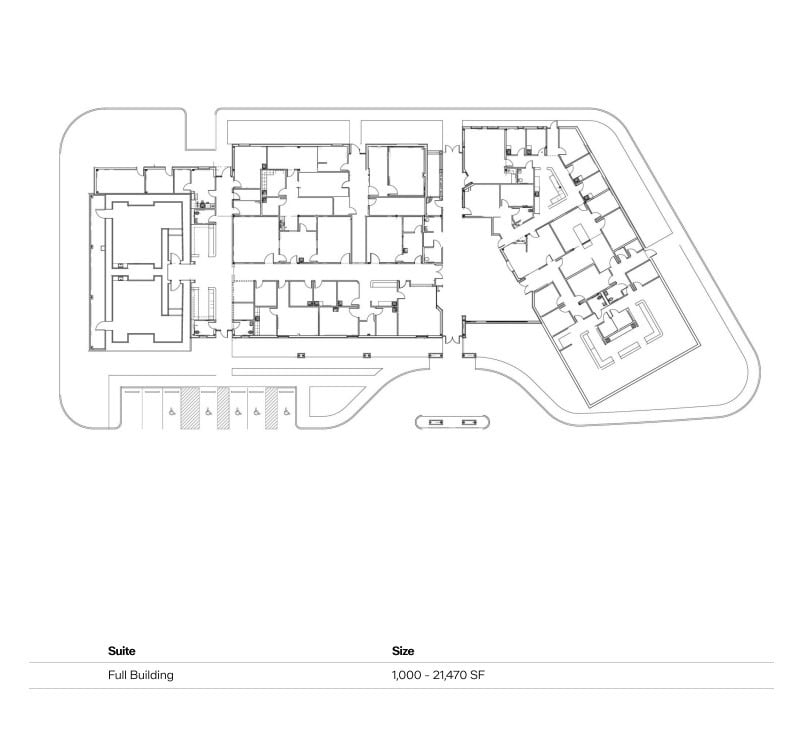 4352 N Josey Ln, Carrollton, TX à louer Plan d’étage– Image 1 sur 1