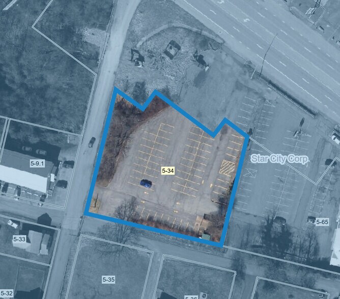 Monongahela Blvd, Morgantown, WV à vendre - Plan cadastral – Image 2 sur 5