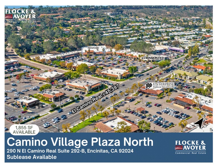 280-292 N El Camino Real, Encinitas, CA à louer - Photo de l’immeuble – Image 2 sur 6
