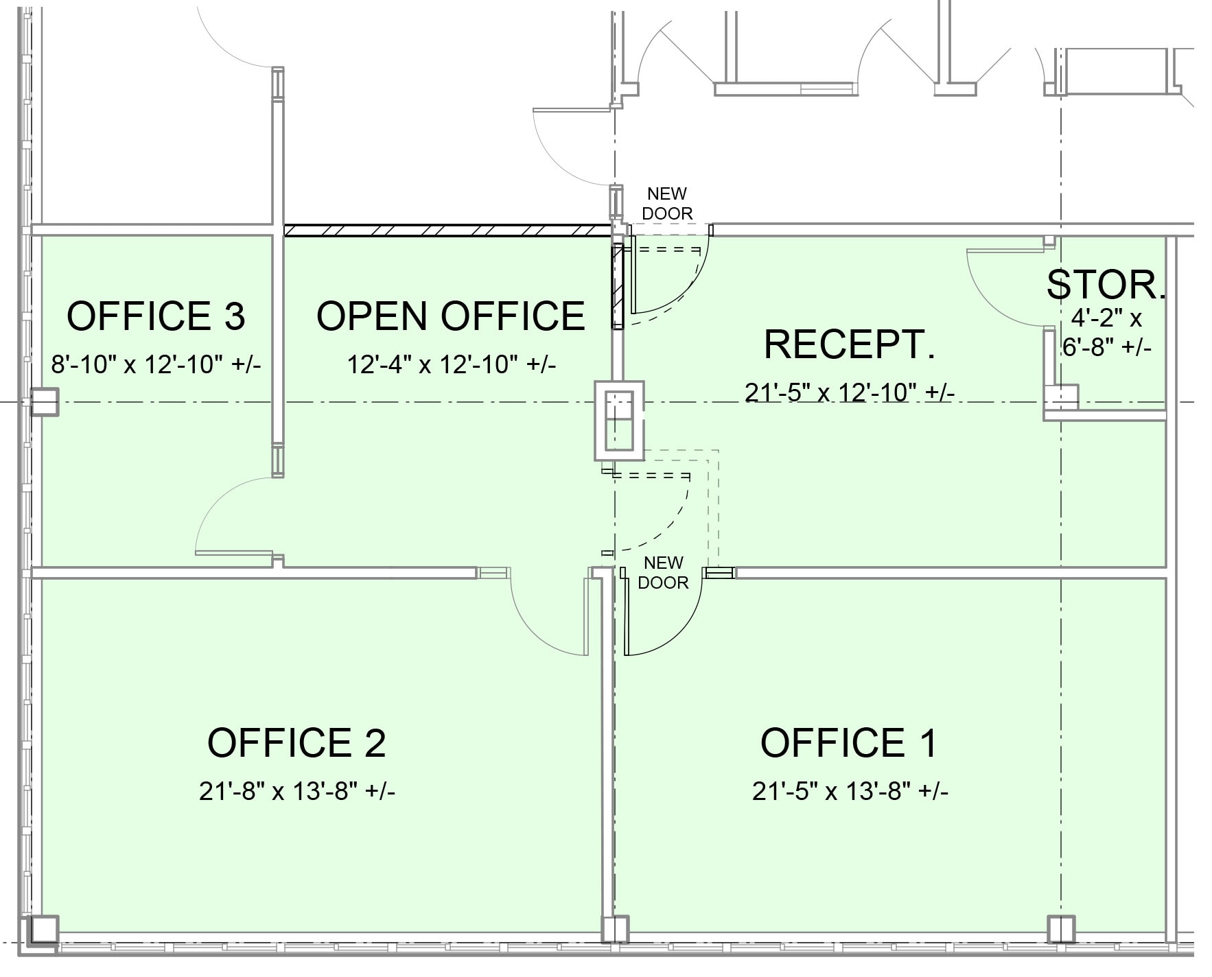 4001 Stinson Blvd NE, Saint Anthony, MN à louer Plan d’étage– Image 1 sur 1