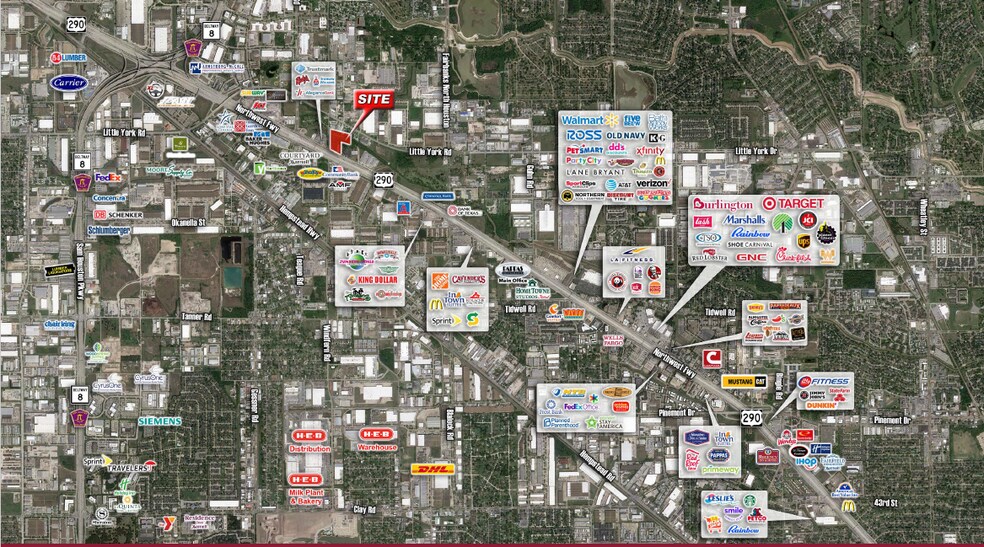 Northwest Fwy & Windfern Rd, Houston, TX à vendre - Photo de l’immeuble – Image 2 sur 2