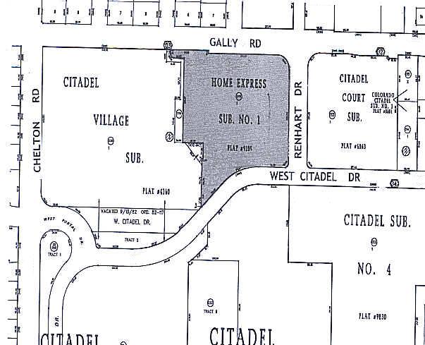 3590 Citadel Dr N, Colorado Springs, CO à vendre - Plan cadastral – Image 2 sur 7