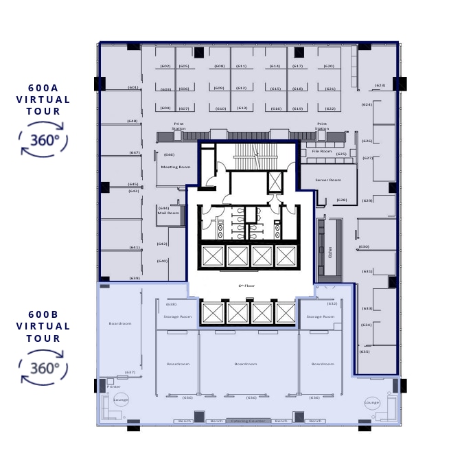 144 4th Ave SW, Calgary, AB à louer Plan d’étage– Image 1 sur 1