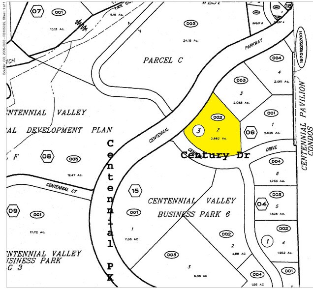 1157 W Century Dr, Louisville, CO à louer - Plan cadastral – Image 2 sur 8