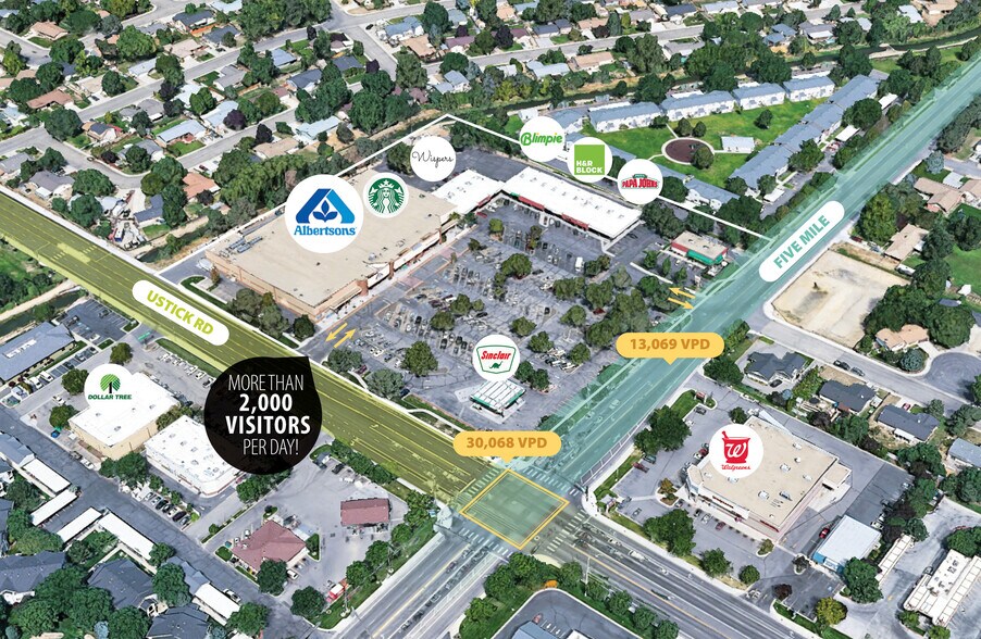 3335-3387 N Five Mile Rd, Boise, ID à louer - Photo principale – Image 1 sur 3