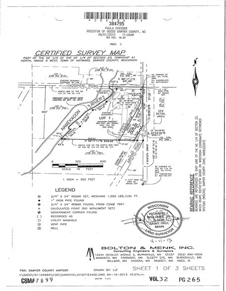 15115 W Hospital Rd, Hayward, WI à vendre - Plan de site – Image 2 sur 2