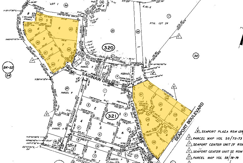 900 Chesapeake Dr, Redwood City, CA à louer - Plan cadastral – Image 2 sur 5