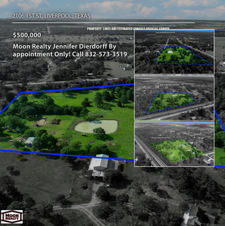 Plus de détails pour 2106 1st St, Liverpool, TX - Terrain à vendre