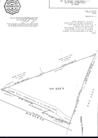 SEC Loop 336 & FM 2854, Conroe, TX à vendre - Plan cadastral – Image 3 sur 7