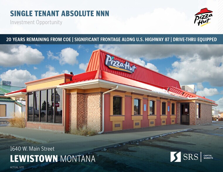 1640 W Main St, Lewistown, MT à vendre - Photo de l’immeuble – Image 1 sur 7