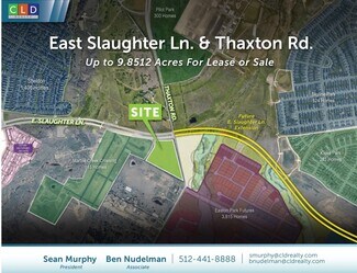 Plus de détails pour East Slaughter & Thaxton, Austin, TX - Terrain à vendre