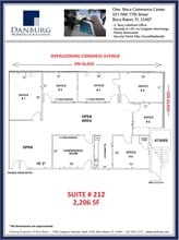551 NW 77th St, Boca Raton, FL à louer Plan d’étage– Image 1 sur 1