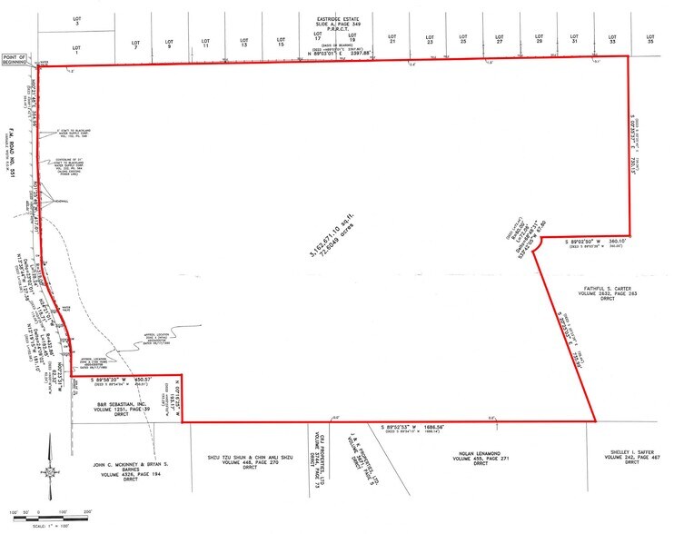 S FM-551, Rockwall, TX à vendre - Plan cadastral – Image 2 sur 2