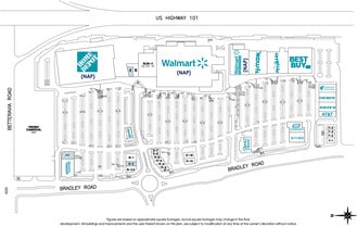 2104-2364 S Bradley Rd, Santa Maria, CA à louer Plan d’étage– Image 1 sur 1