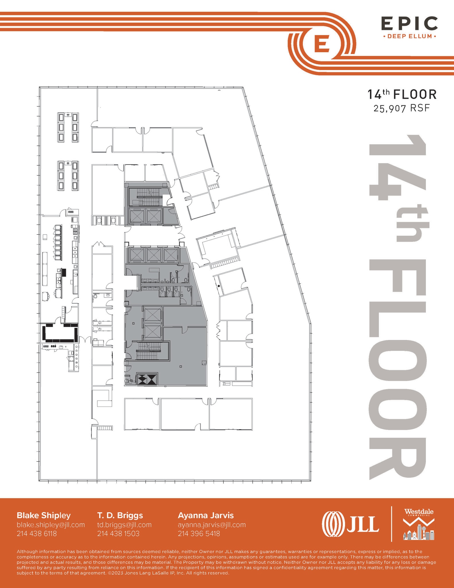 2550 Pacific Ave, Dallas, TX à louer Plan d’étage– Image 1 sur 1