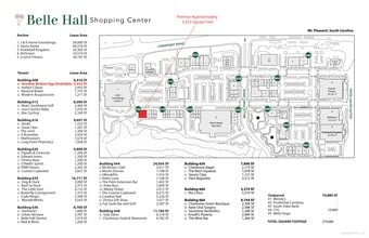 600 Long Point Rd, Mount Pleasant, SC à louer Plan de site– Image 1 sur 1