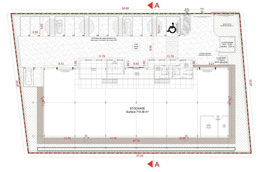 Industriel/Logistique dans Ennery à louer - Photo de l’immeuble – Image 2 sur 3
