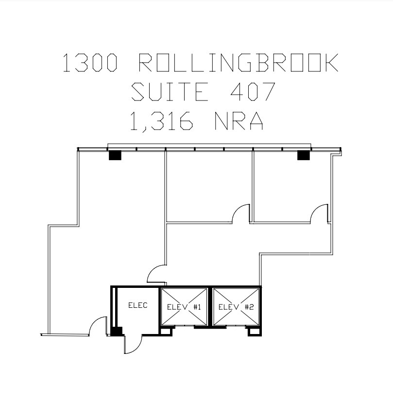 1300 Rollingbrook Dr, Baytown, TX à louer Plan d’étage– Image 1 sur 1