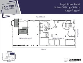 123 N Pitt St, Alexandria, VA à louer Plan d’étage– Image 1 sur 1