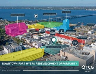 Plus de détails pour 2261-2283 Main St, Fort Myers, FL - Local commercial à vendre