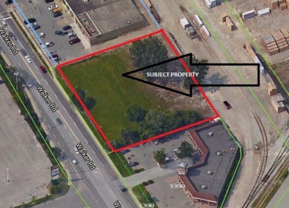1350 Walker Rd, Windsor, ON à louer - Aérien – Image 2 sur 3