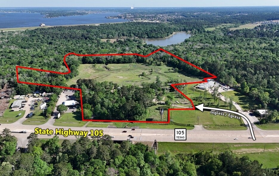 12824 Highway 105 W, Conroe, TX à vendre - Aérien – Image 3 sur 5