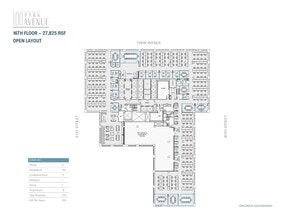 100 Park Ave, New York, NY à louer Plan d’étage– Image 2 sur 4