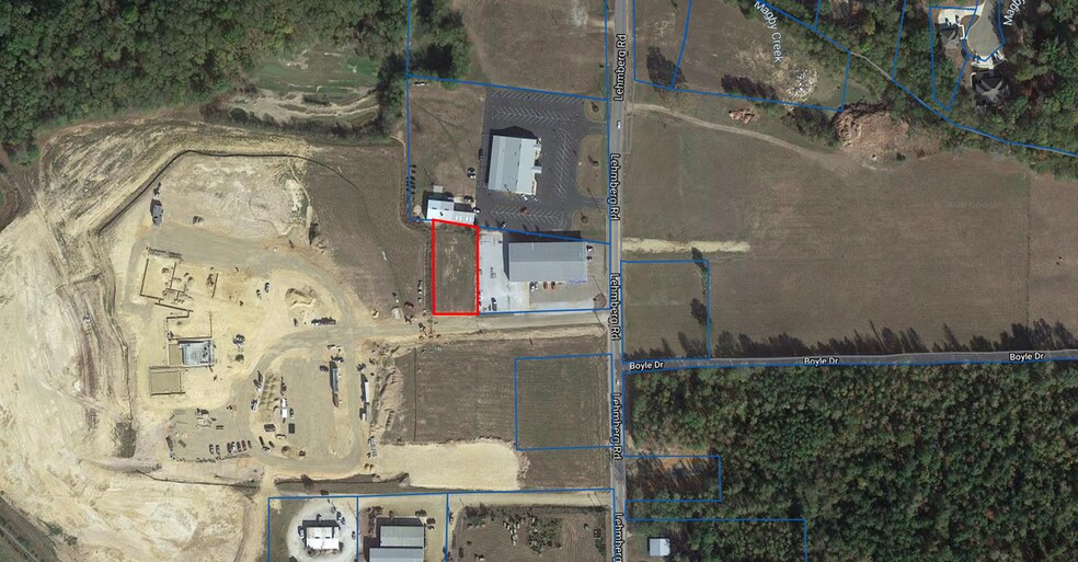 1131 N Lehmberg Rd, Columbus, MS à vendre - Aérien – Image 1 sur 2