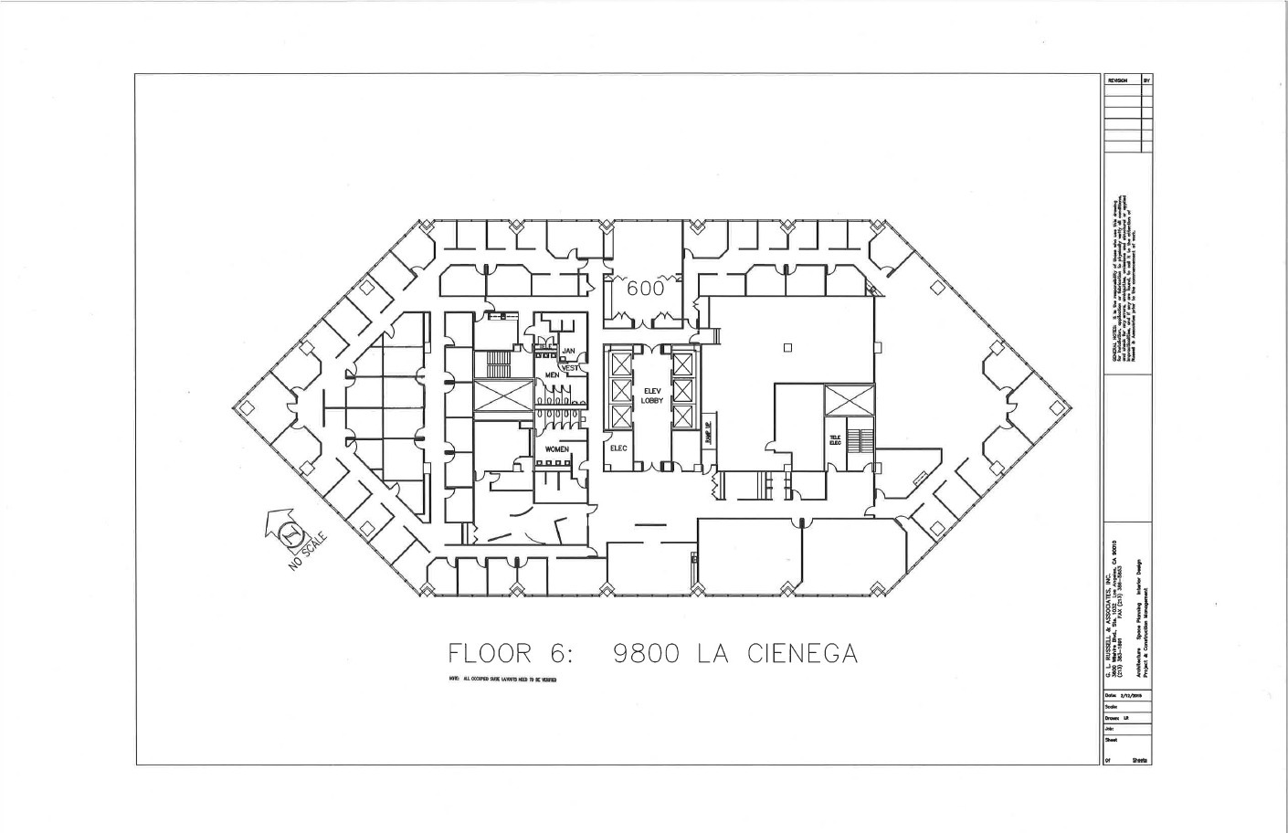 9800 S La Cienega Blvd, Inglewood, CA à louer Plan d’étage– Image 1 sur 1