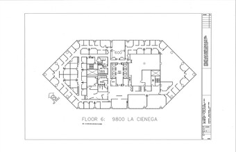 9800 S La Cienega Blvd, Inglewood, CA à louer Plan d’étage– Image 1 sur 1