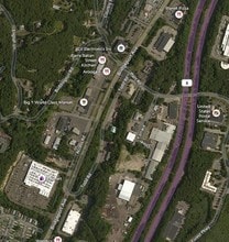 375 Bridgeport Ave, Shelton, CT - VUE AÉRIENNE  vue de carte