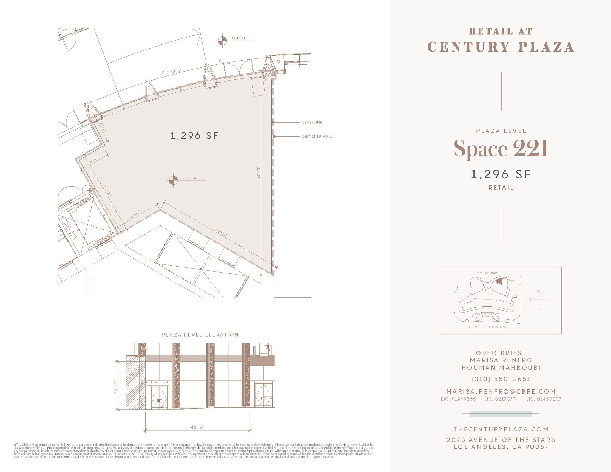 10200 Constellation Blvd, Los Angeles, CA à louer Plan d’étage– Image 1 sur 1