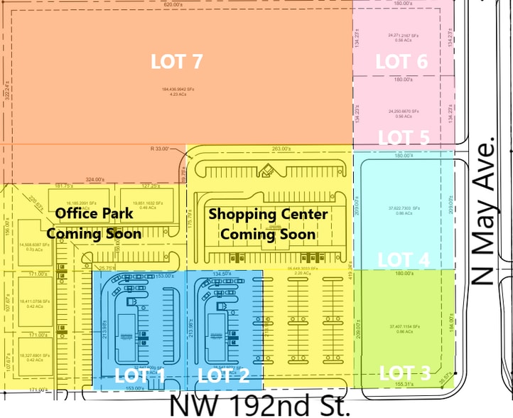 NW 192nd, Edmond, OK à vendre - Plan de site – Image 2 sur 3