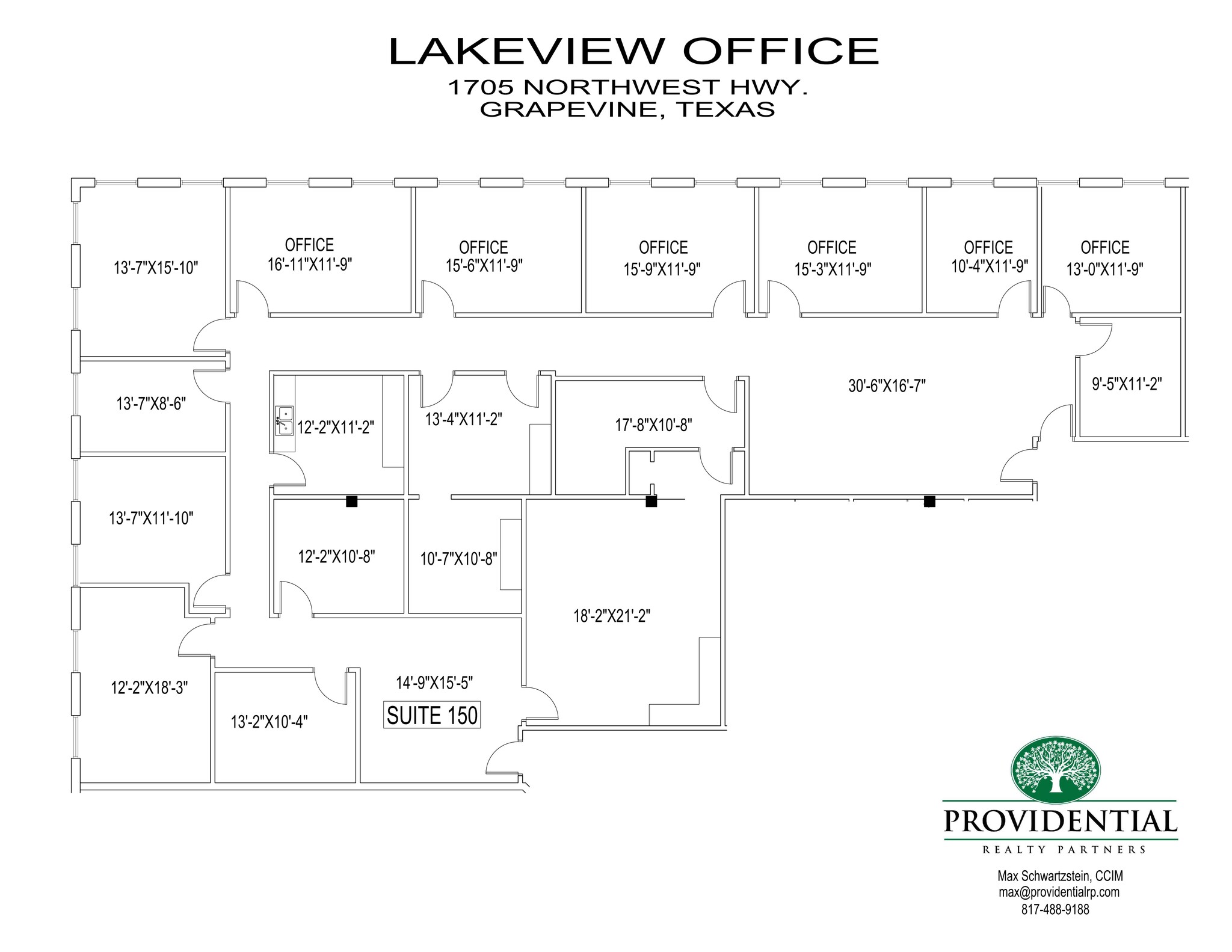 1705 W Northwest Hwy, Grapevine, TX à louer Plan de site– Image 1 sur 1