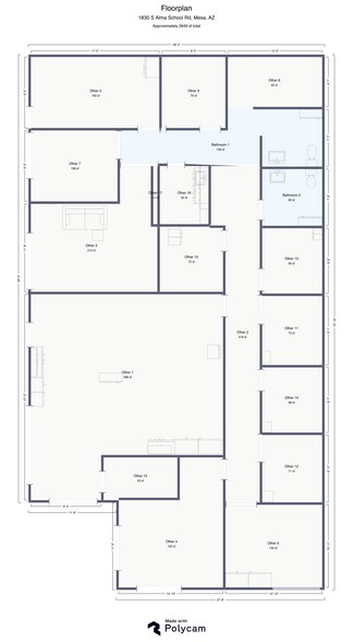 1830 S Alma School Rd, Mesa, AZ à vendre - Photo de l’immeuble – Image 1 sur 14