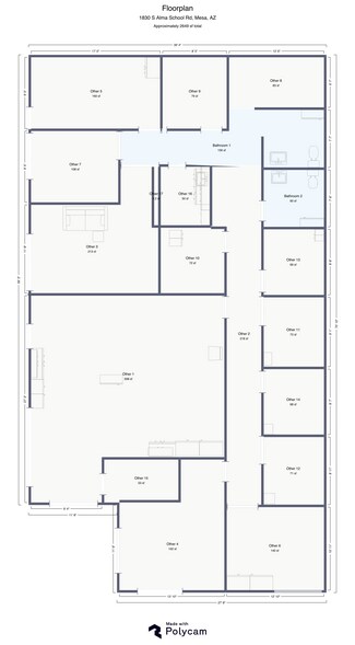 Plus de détails pour 1830 S Alma School Rd, Mesa, AZ - Bureau à vendre