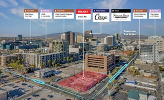 Plus de détails pour 616-628 S Las Vegas Blvd, Las Vegas, NV - Local commercial à louer