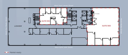 111 W Saint John St, San Jose, CA à louer Plan d’étage– Image 1 sur 1