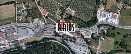 Le Pradet - Vue aérienne  vue de carte