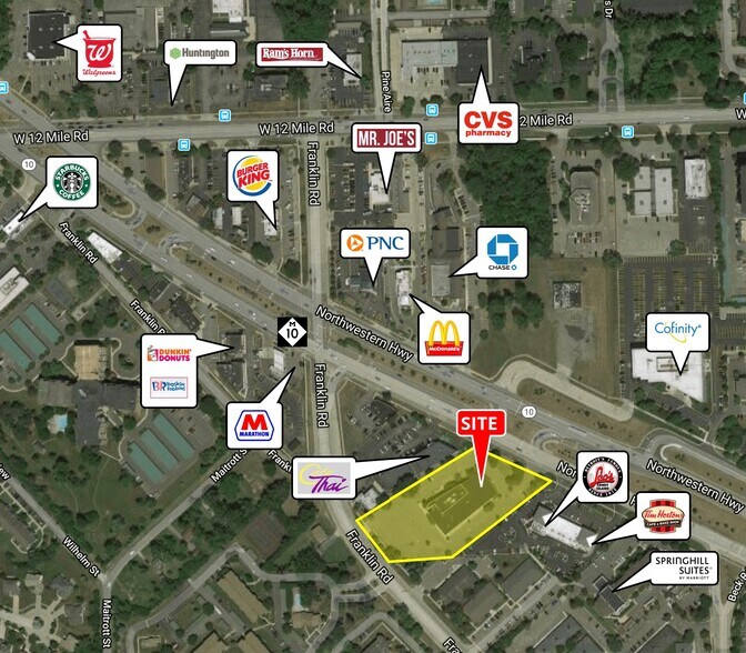 28625 Northwestern Hwy, Southfield, MI à louer - Photo de l’immeuble – Image 3 sur 9