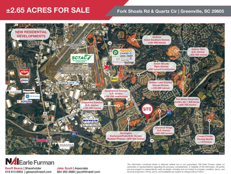 Fork Shoals (SC 146) Rd, Greenville, SC à vendre - Aérien – Image 2 sur 2
