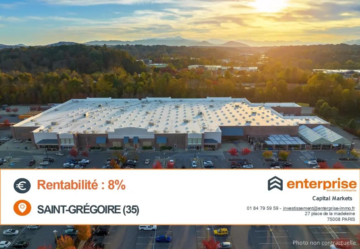Local commercial dans Saint-Grégoire à vendre Photo de l’immeuble– Image 1 sur 2
