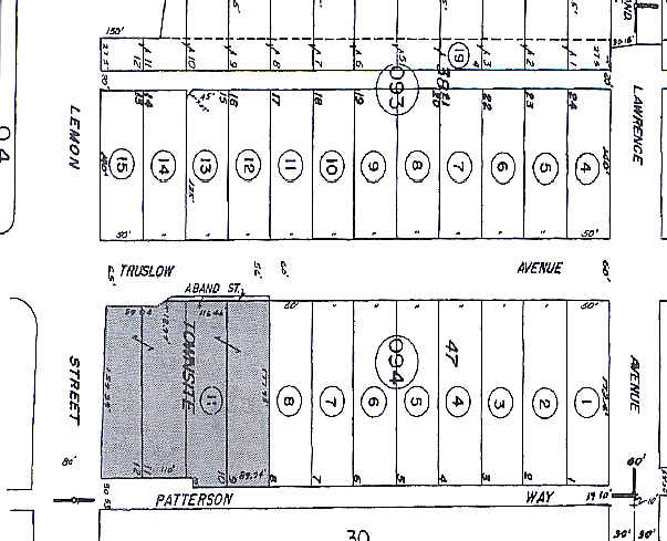 410-412 S Lemon St, Fullerton, CA à louer - Plan cadastral – Image 3 sur 6