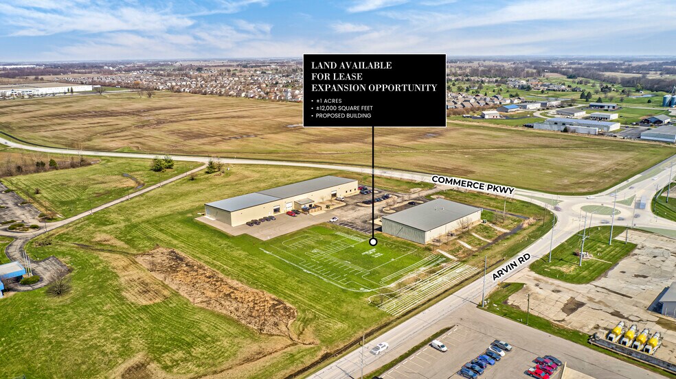 1400 Commerce Pkwy portefeuille de 3 biens à vendre sur LoopNet.fr - Aérien – Image 2 sur 6